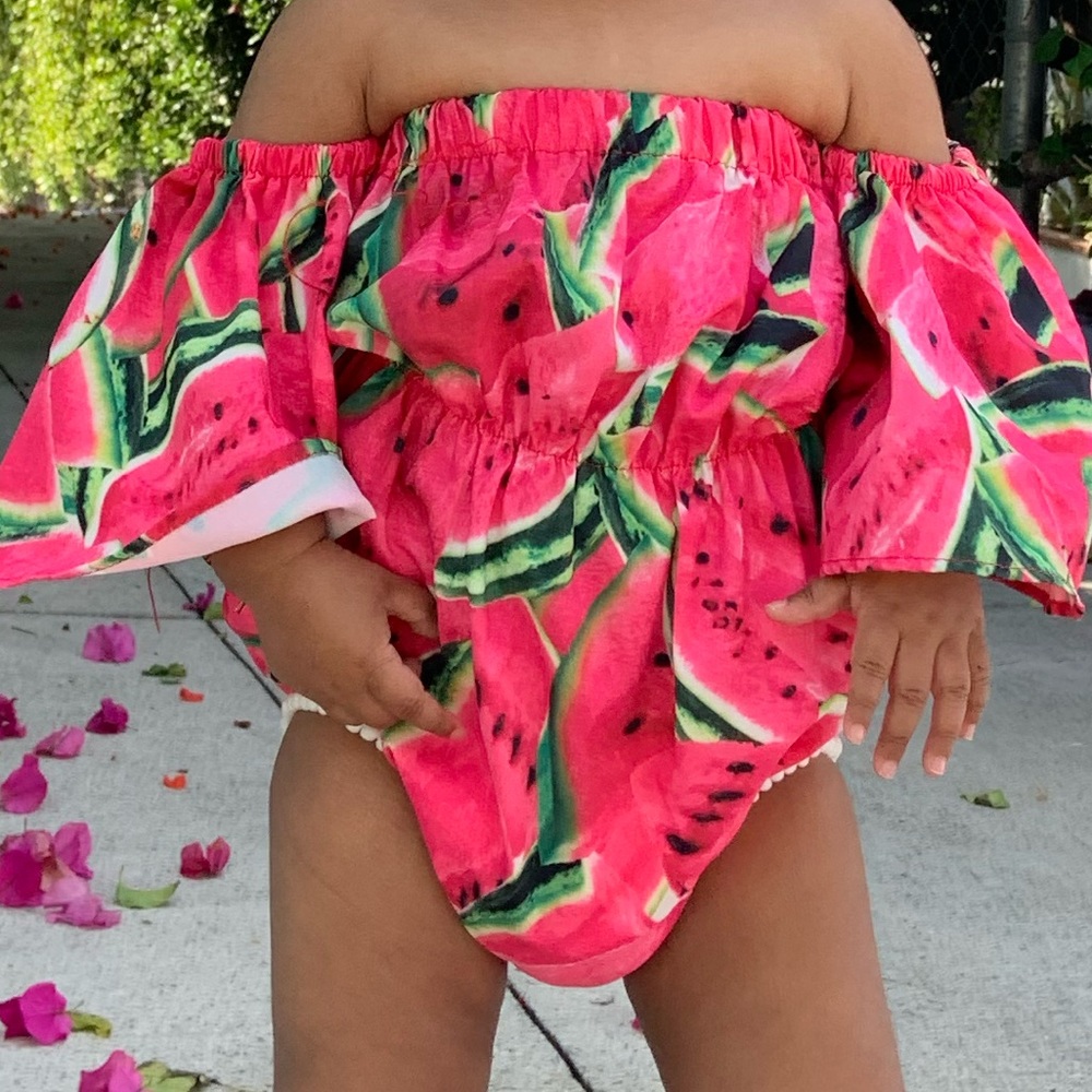 Watermelon romper
